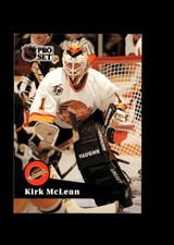 Kirk McLean 1991-92 Pro Set French Hockey #501 Vancouver Canucks