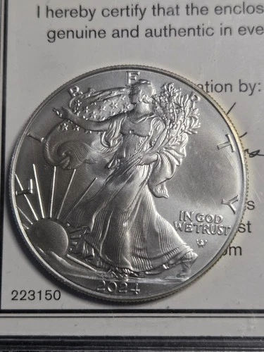 American Silver Eagle 2024  1 OZ  Dollar Uncirculated