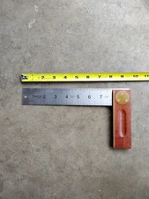 Johnson Level + Tool Co. #480 Square Wood And Brass Made In USA