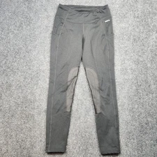 Kerrits Riding Pants Womens Medium Herringbone Knee Patch Equestrian Tights USA