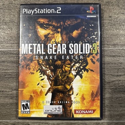 Metal Gear Solid 3 Snake Eater PS2 PlayStation 2 Complete CIB working