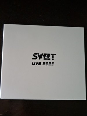 Sweet Live 2025 Live Album CD Rock (A Scott Free Production) Papierhülse