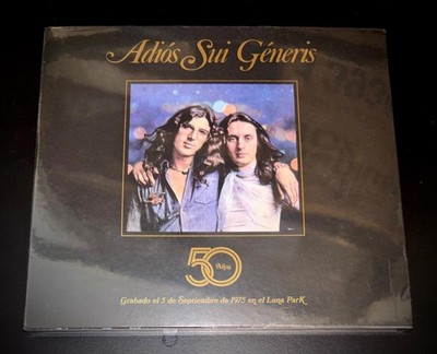 SUI GENERIS - ADIOS SUI GENERIS 50 AÑOS Edition (New Remastered 2 CD Sealed)