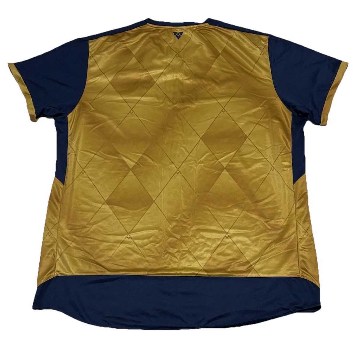 PUMA Arsenal FC Away Blank Jersey Men's Size XXL 2015/16 Gold Navy