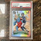 2025 Donruss Downtown #14 Jaxson Dart Giants RC Rookie SSP CASE HIT PSA 10