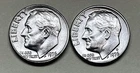 1976 P & D 10c Roosevelt Dimes BU FREE SHIPPING (R001)