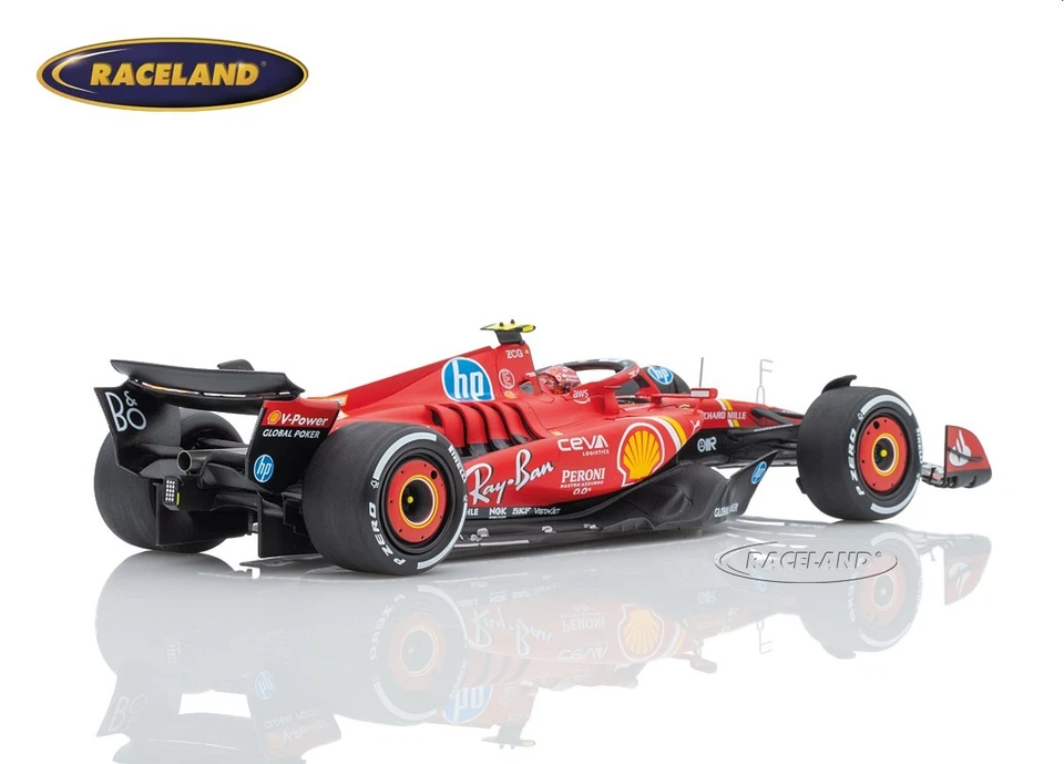 Ferrari SF-23 F1 Sieger GP Mexiko 2024 Carlos Sainz, Looksmart 1:18, LS18F1069 - Bild 3 von 4