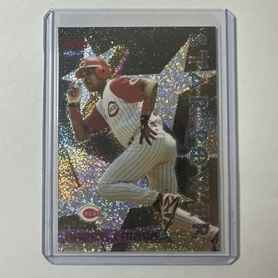 1996 Topps Chrome Barry Larkin Star Power Refractor #6 Reds Insert