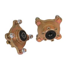 2 set 4 Stud Steering Knuckle Spindle Wheel Hub For Quad ATV Go kart Buggy Golf
