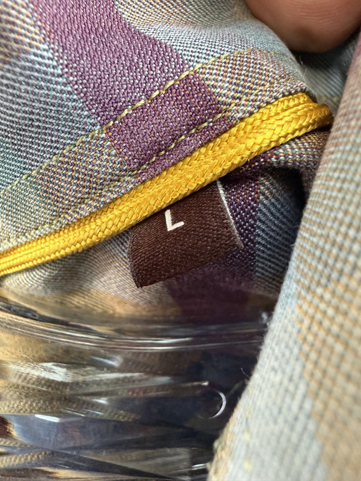 Robert Talbott Cotton Collared Checkered Button D… - image 4