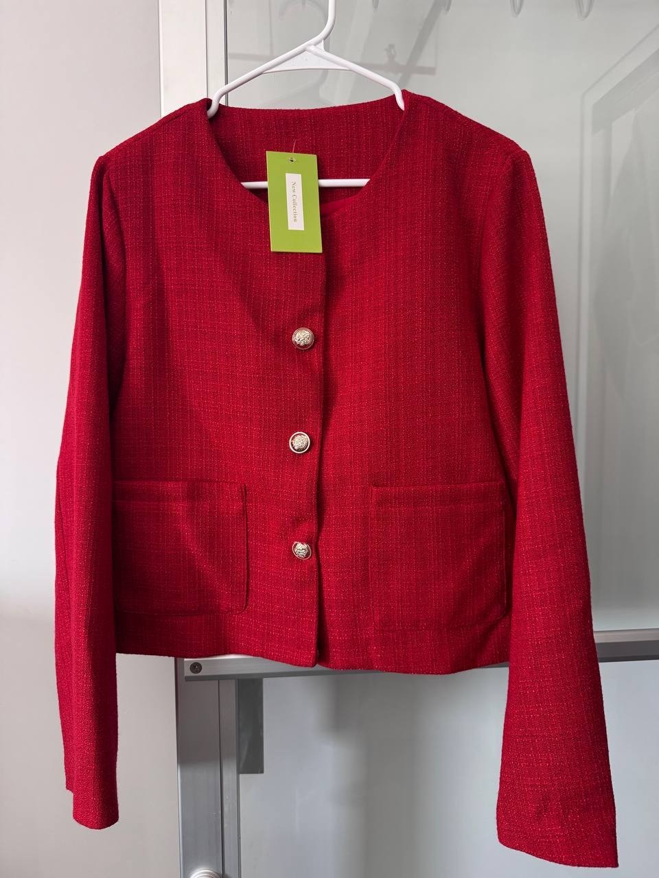 Red Woman's Jacket, Size XL