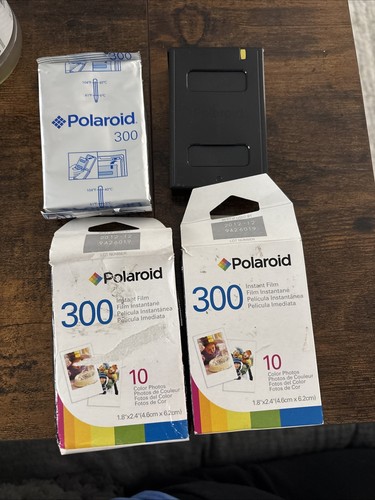 Menge 2 Polaroid 300 Sofortbildfilm 10 Farben 1,8” x 2,4” Fotos je - Bild 2 von 3