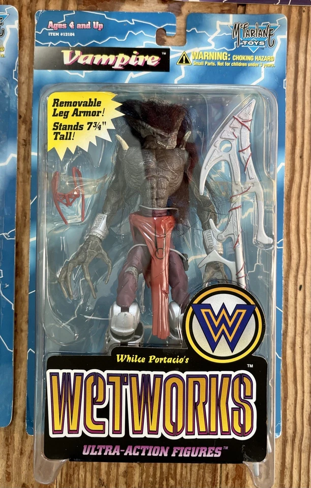 1996 年 McFarlane Toys 产卵混合套装带稀有变体系列 1 & 2 网络全新带盒 — 第 2/4 张图片