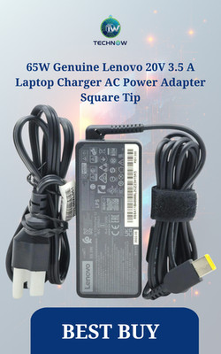 65W Genuine Lenovo  20V 3.5 A Laptop Charger AC Power Adapter Square Tip