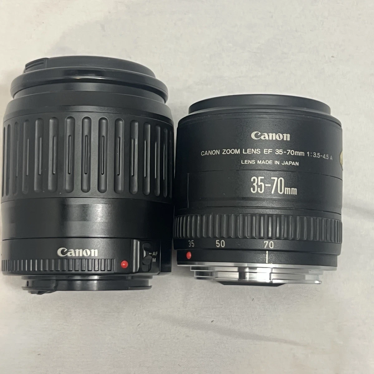 Canon EF Camera Lenses 35-70mm Focal f/3.5-4.5 Maximum Aperture