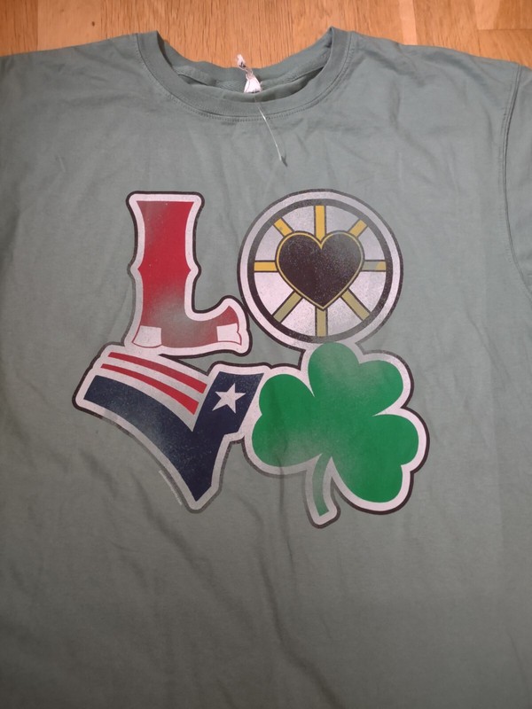 BRAND NEW! BOSTON SPORTS MEN'S LARGE TSHIRT (RED SOX, BRUINS, PATRIOTS,...