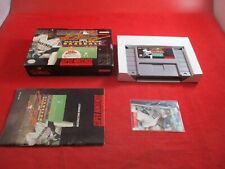 Ken Griffey Jr Presents Major League Baseball Super Nintendo SNES COMPLETE #L1