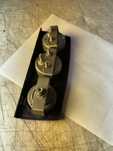 Vintage Pressure and Temperature Gauge Set - Works with Older Cars - Picture 4 of 11
