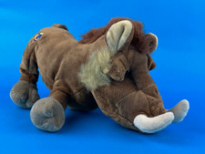 10" Ganz Warthog Plush Stuffed Realistic Webkinz Cute HM446 No Code