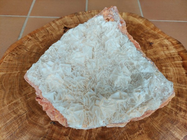 Calcita en matriz - Big Calcite matrix - Arcones Segovia Spain 25x25x14cm 9,5kg