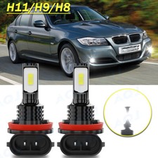 H11 LED Fog Light Bulbs High Power Lamps 6500K For Nissan Rogue Sport 2017-2021