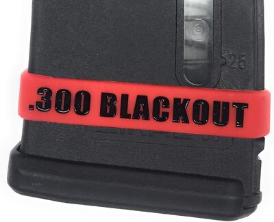 300 BLACKOUT marking bands four pack