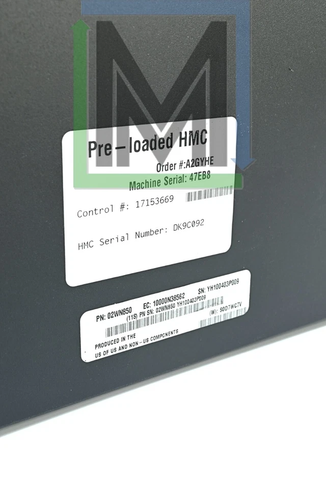 Consola IBM Trenton serie z 02WN850 02WN845 HMC versión 2.15.0 con inicios de sesión Foto 2 de 4