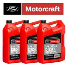Motorcraft 15 Qts 15w-40 Diesel Oil For Ford Super Duty 7.3l6.0l6.7l