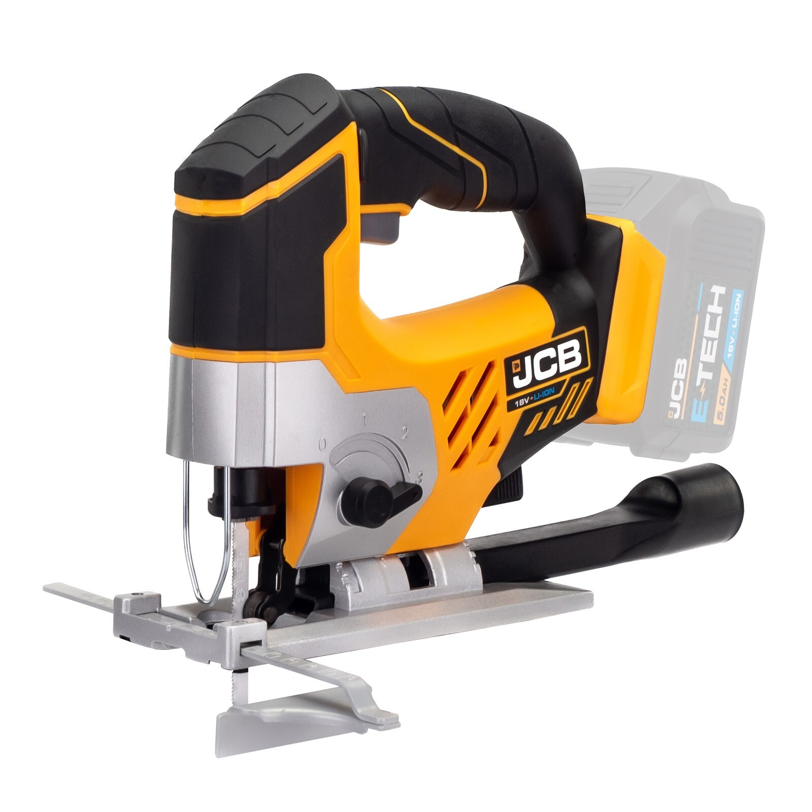 B&Q -  18V Li-Ion Jigsaw Tool Bare Unit21-18Js-B - Image 3