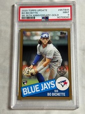 2020 Topps Update 1985 35th Anniversary Gold Bo Bichette RC /50 #85TB-45 PSA 9