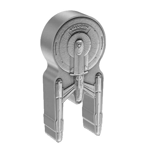 2024 Niue Star Trek U.S.S. Enterprise NCC-1701 1 oz silver coin