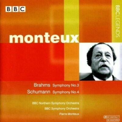 Overture L'Italiana in Algeri / Sympnonies 3 & 4 von Pierre Monteux (CD)   RARE