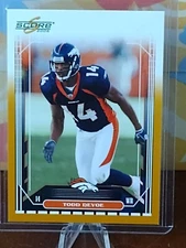 2006 Score - Gold #297 Todd Devoe /600 (RC)