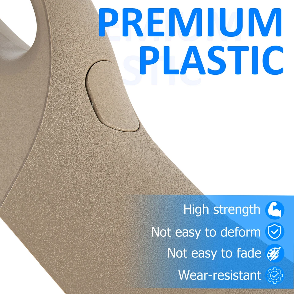 RH Passenger Side Front A Pillar Trim Tan Handle For 2004-2008 Ford F150 F-150 - Imagem 2 de 4