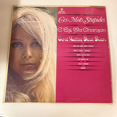 La Nouvelle Generation - Ces Mots Stupides - C Est Ma Chanson  -   -  -- Vinyl