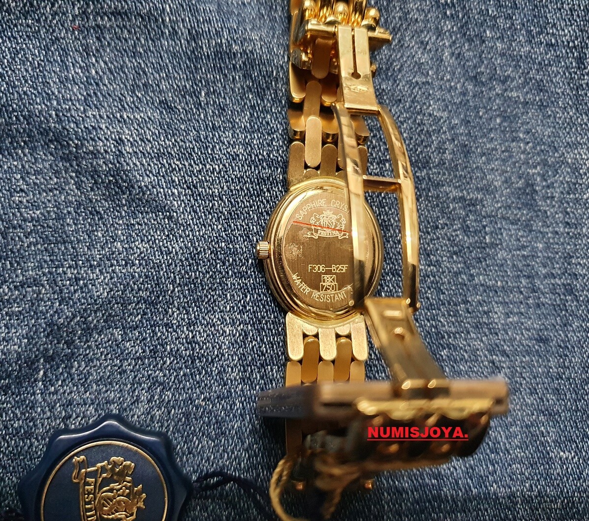 MRS FEAST GOLD WATCH. Weight 46 gr. Reference 306/1. OFFICIAL 2 YEAR WARRANTY.