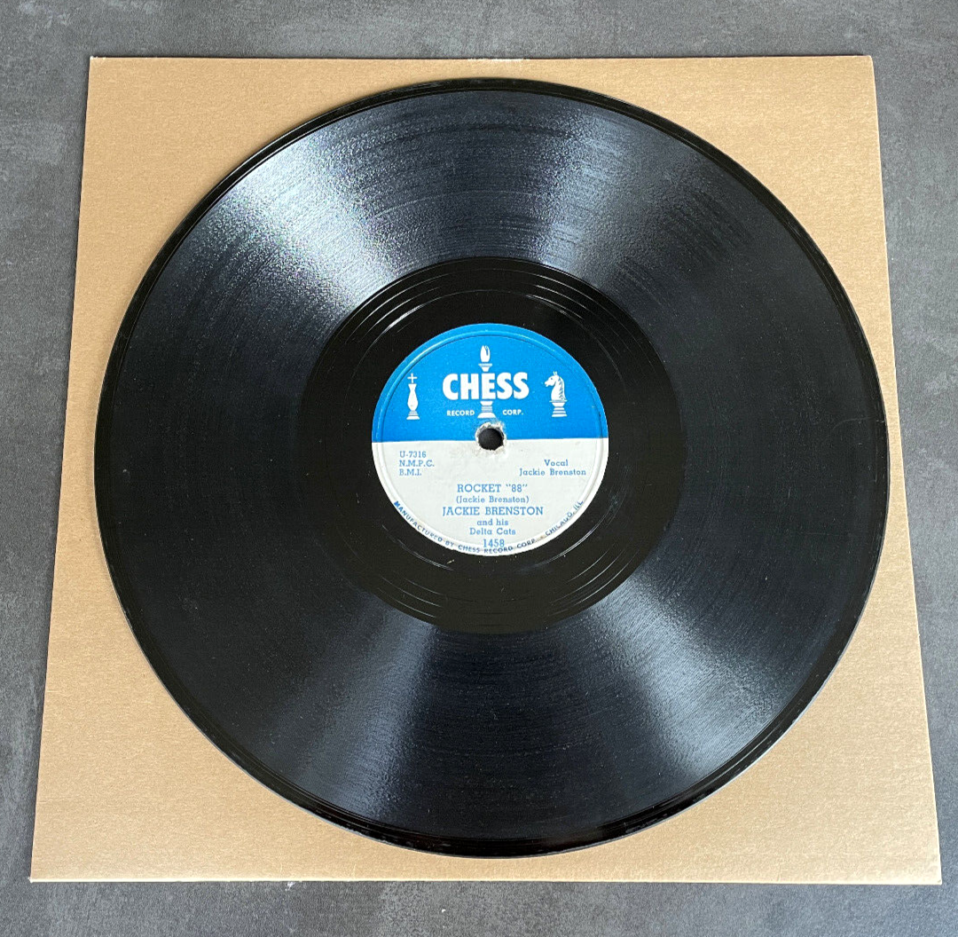 78 rpm Jackie Brenston - Rocket 88 - US CHESS 1458 - same label | eBay
