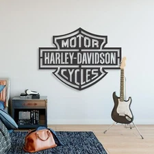Harley Davidson Metal Sign Metal Wall Decor Garage Decoration