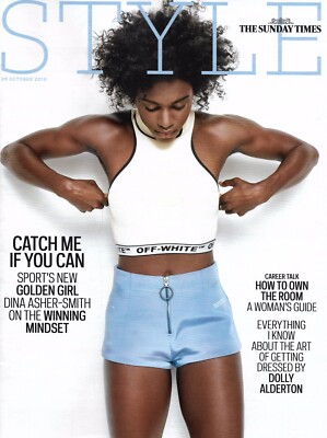 Sunday Times Style Magazine - DINA ASHER-SMITH Cover & Interview - 28 Oct 2018