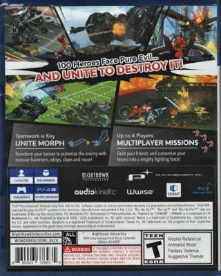 The Wonderful 101: Remastered - Sony PlayStation 4 for sale online