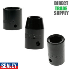 Sealey 1/2" Square Drive Standard Impact Socket Chrome Vanadium AK56