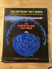 Celestron Sky Maps and Luminous Star Finder Glow-in-the-Dark Guide to the Stars