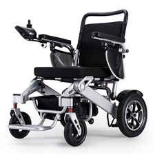 Electric Wheelchair Power Wheel chair Lightweight Mobility Aid Folding Foldable