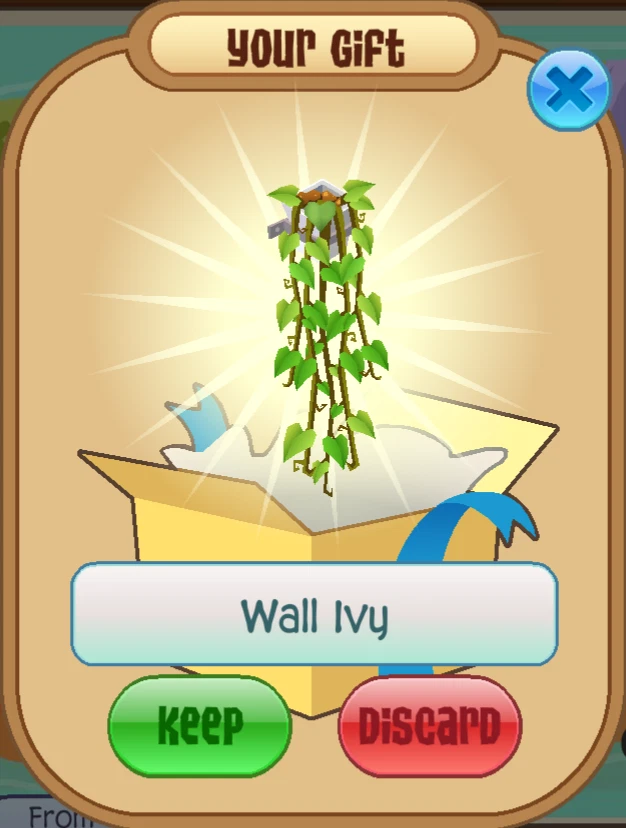 Animal Jam Classic AJC White Wall Ivy (READ DESCRIPTION)