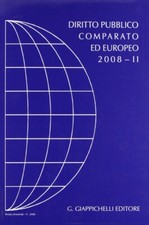Rivista di Diritto Pubblico Comparato ed Europeo 2008/2 - [Giappichelli Editori]