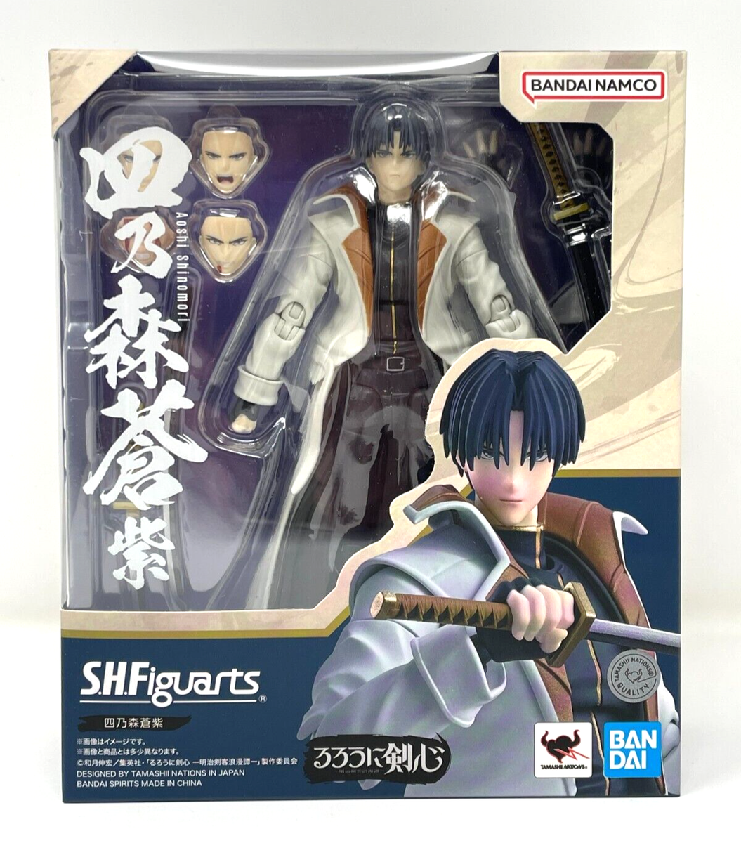 S.H.Figuarts Aoshi Shinomori Rurouni Kenshin TAMASHII