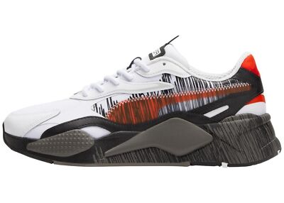 puma rsx white black volt