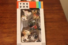 Artlist Collection The Dog 5 Piece Mini Holiday Ornament Set Yorkie Bulldog