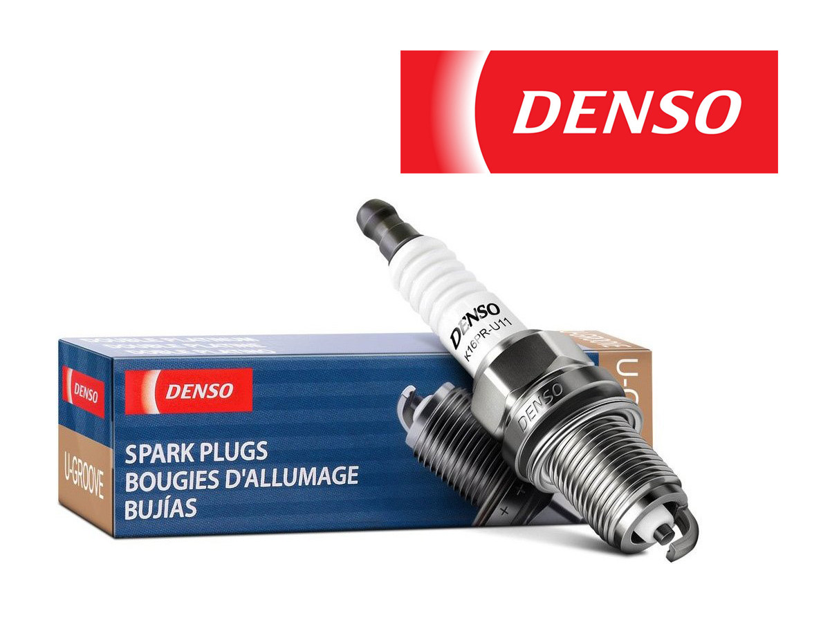 DENSO STANDARD Spark Plugs K24PRU11 3308 Set of 4