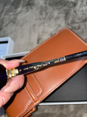 Sunglasses Celine CL40235U Triomphe metal with gold frame